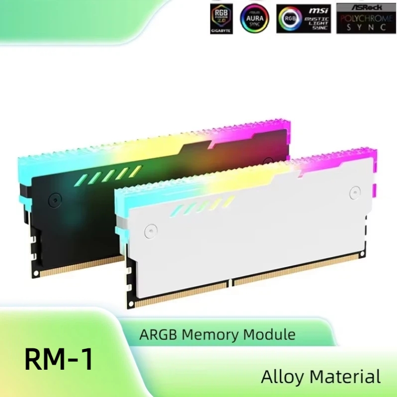 Ddr5 Rgb Ram - Heatsink Memori PC RM-1 Pendingin RAM