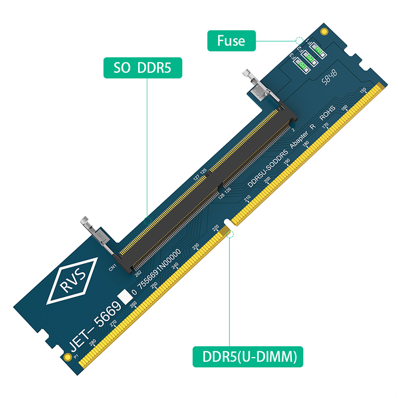 Adaptor Kartu Riser Memori Lap - Ddr5 Ram ulasan dan harga