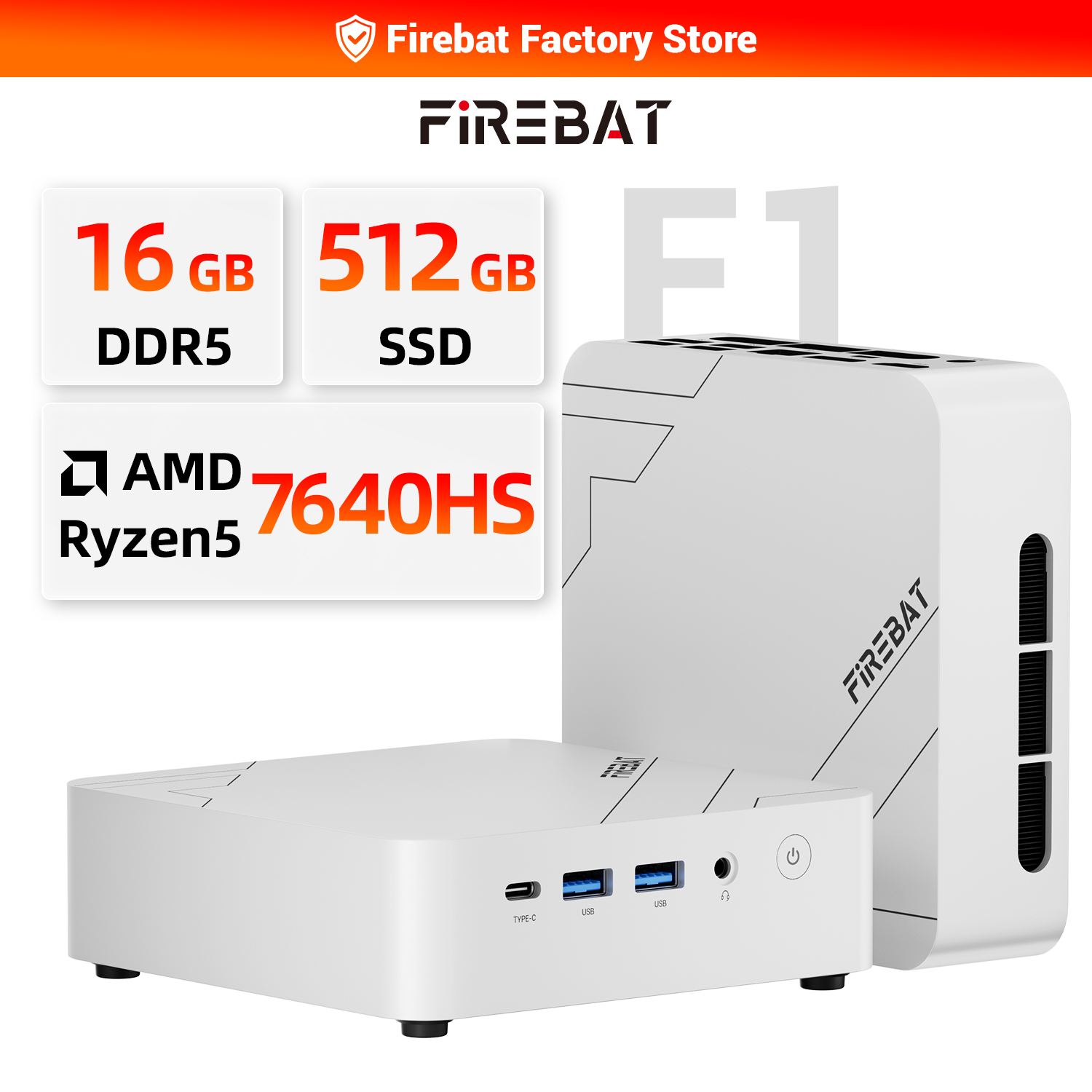 FIREBAT F1 MINI PC AMD Ryzen 5 - Ddr5 Ram ulasan dan harga