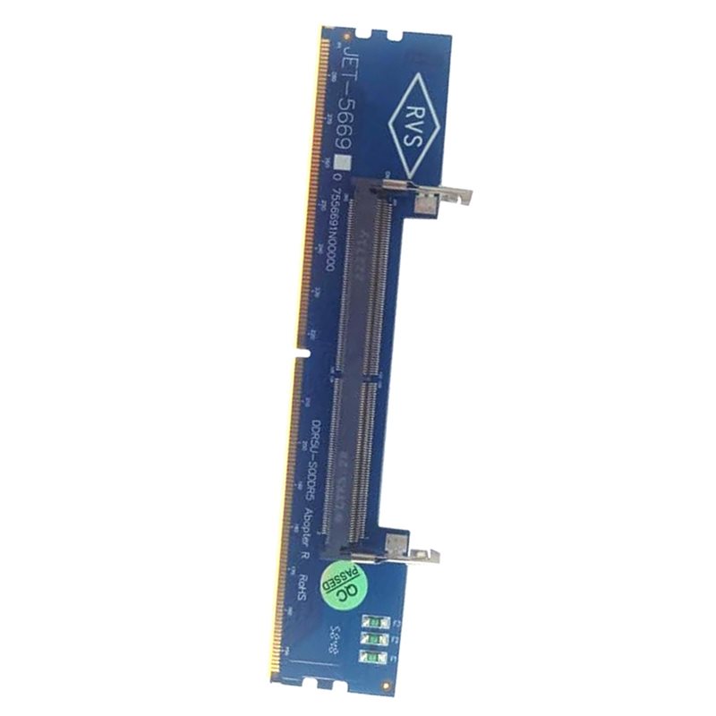 Tekstur Halus - Kartu Adaptor  - Ddr5 Sodimm ulasan dan harga