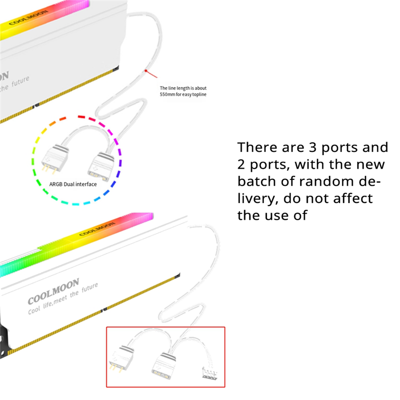 COOLMOON 1 Buah Pendingin Pend - Ddr5 Ram ulasan dan harga