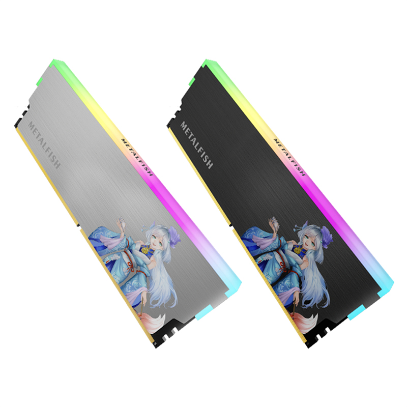 METALFISH DRAM Heatsink 5V-3PI - Ddr5 Rgb Ram ulasan dan harga