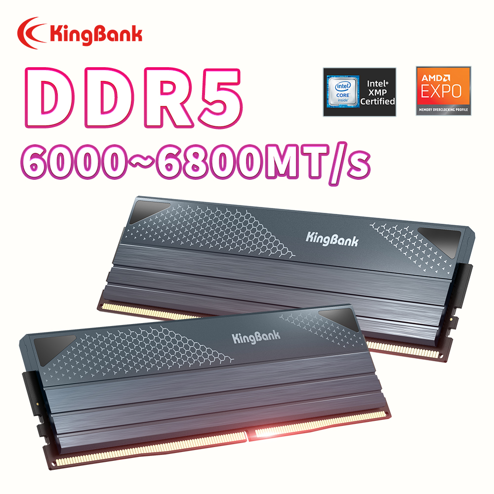 Memori KingBank KFXB Series DD - Ddr5 16Gb 6000Mhz ulasan dan harga